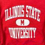 F- Vintage 90s Champion Reverse Weave Illinois State University Made In USA Crewneck