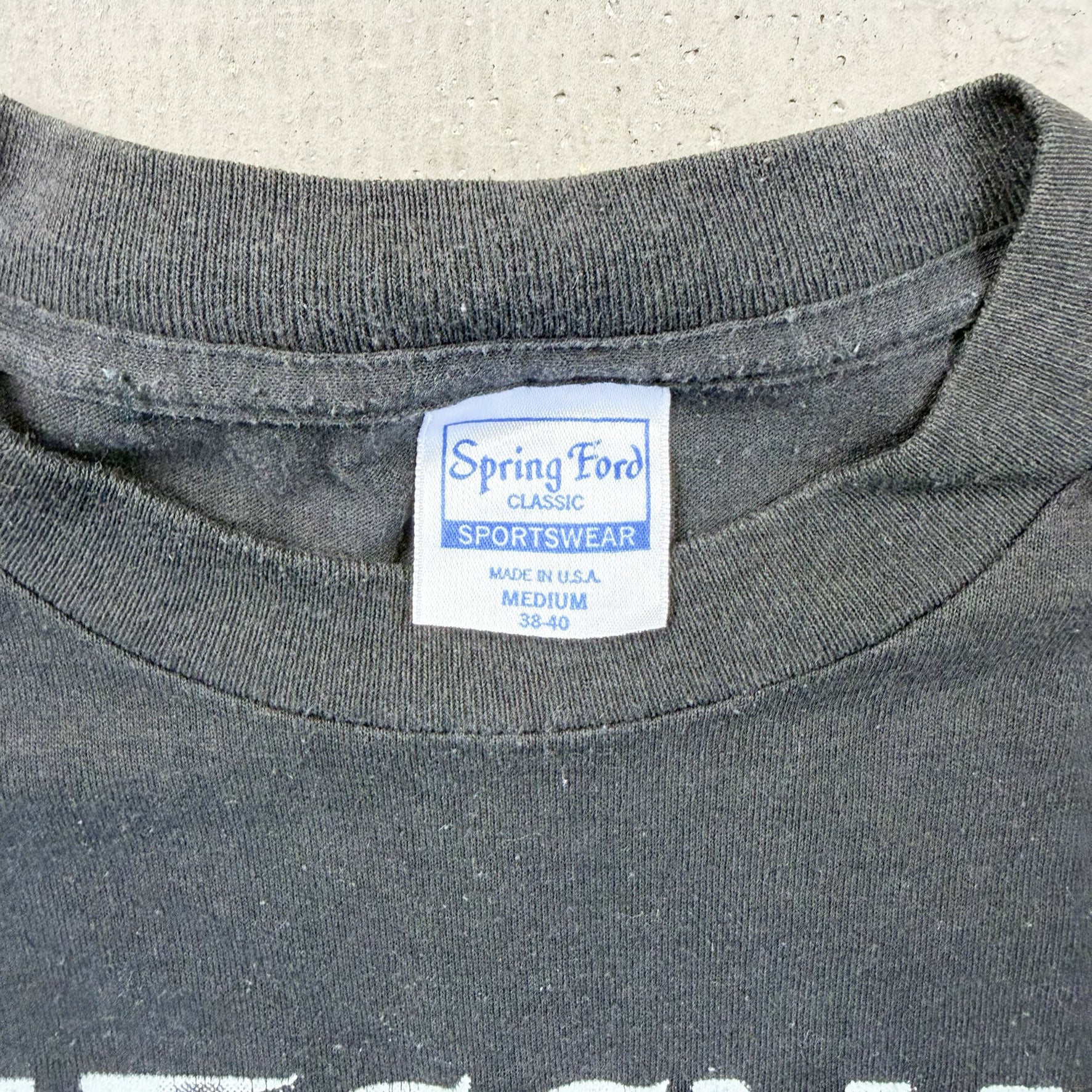 F- Vintage '88 Whitesnake Tour Graphic Made In USA Single Stitch Tee