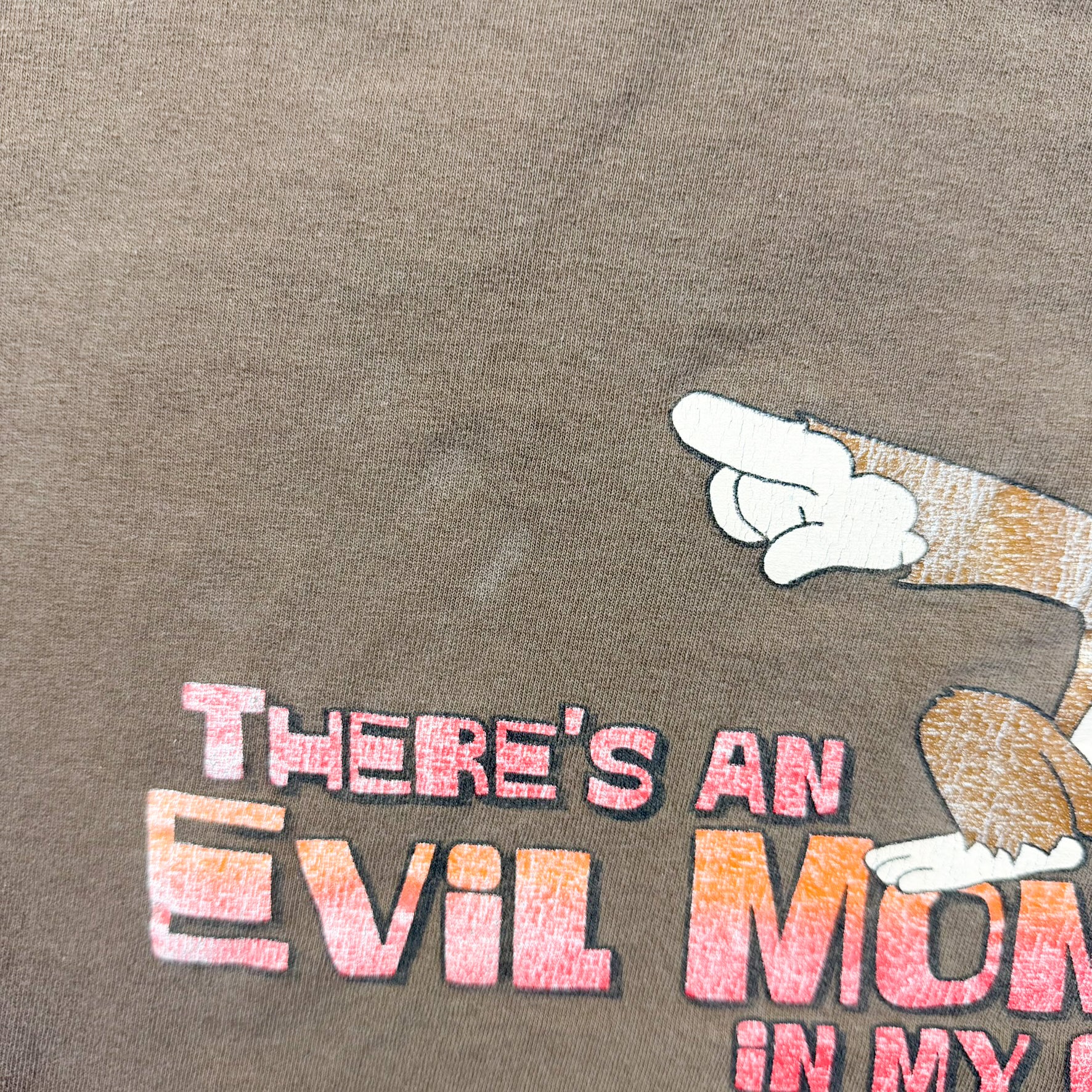 F- Vintage Family Guy Evil Monkey Graphic Tee