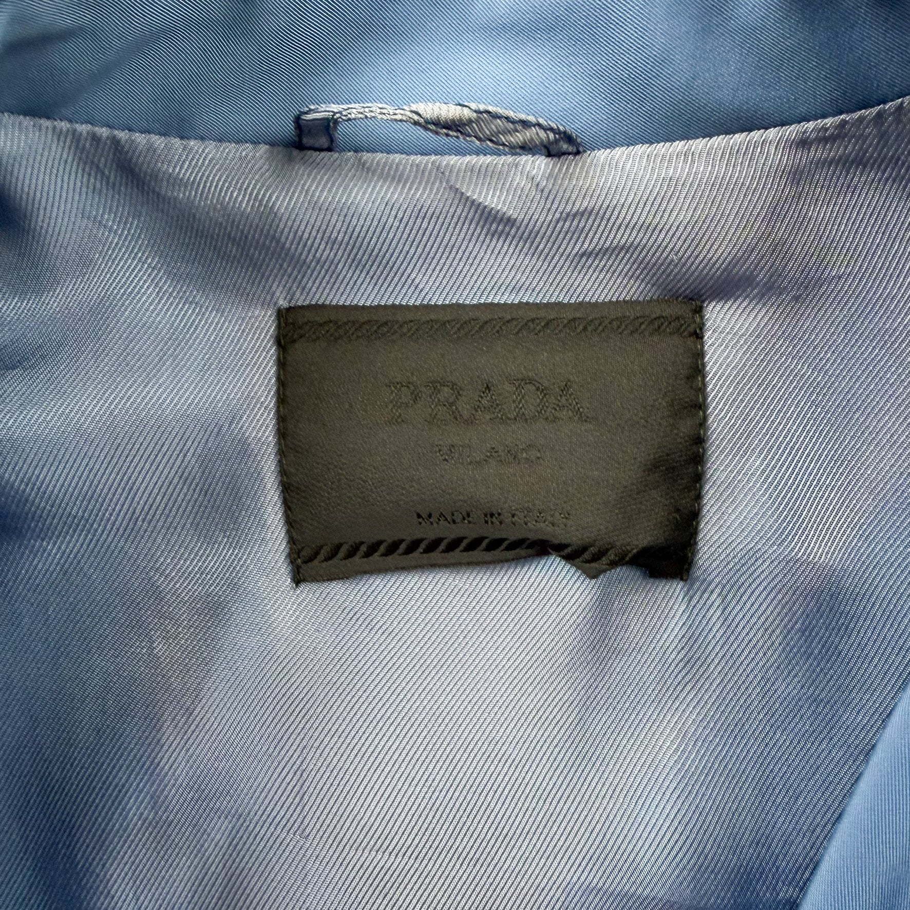 F- Prada Made In Italy Zip Up Jacket