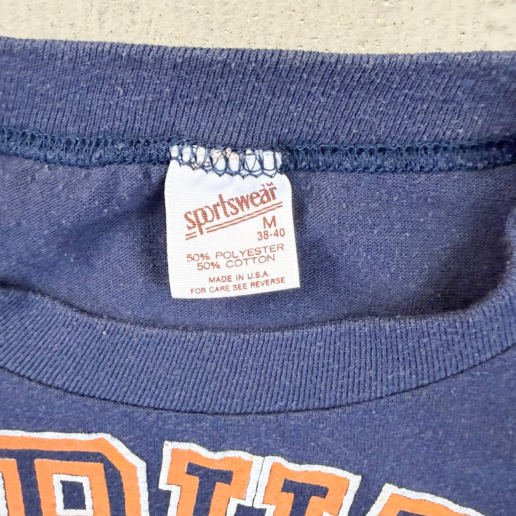 F- Vintage Auburn SEC Champions Made In USA Single Stitch Tee