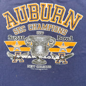 F- Vintage Auburn SEC Champions Made In USA Single Stitch Tee