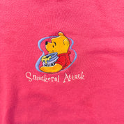 F- Vintage Disney Winnie The Pooh Embroidered Character Crewneck