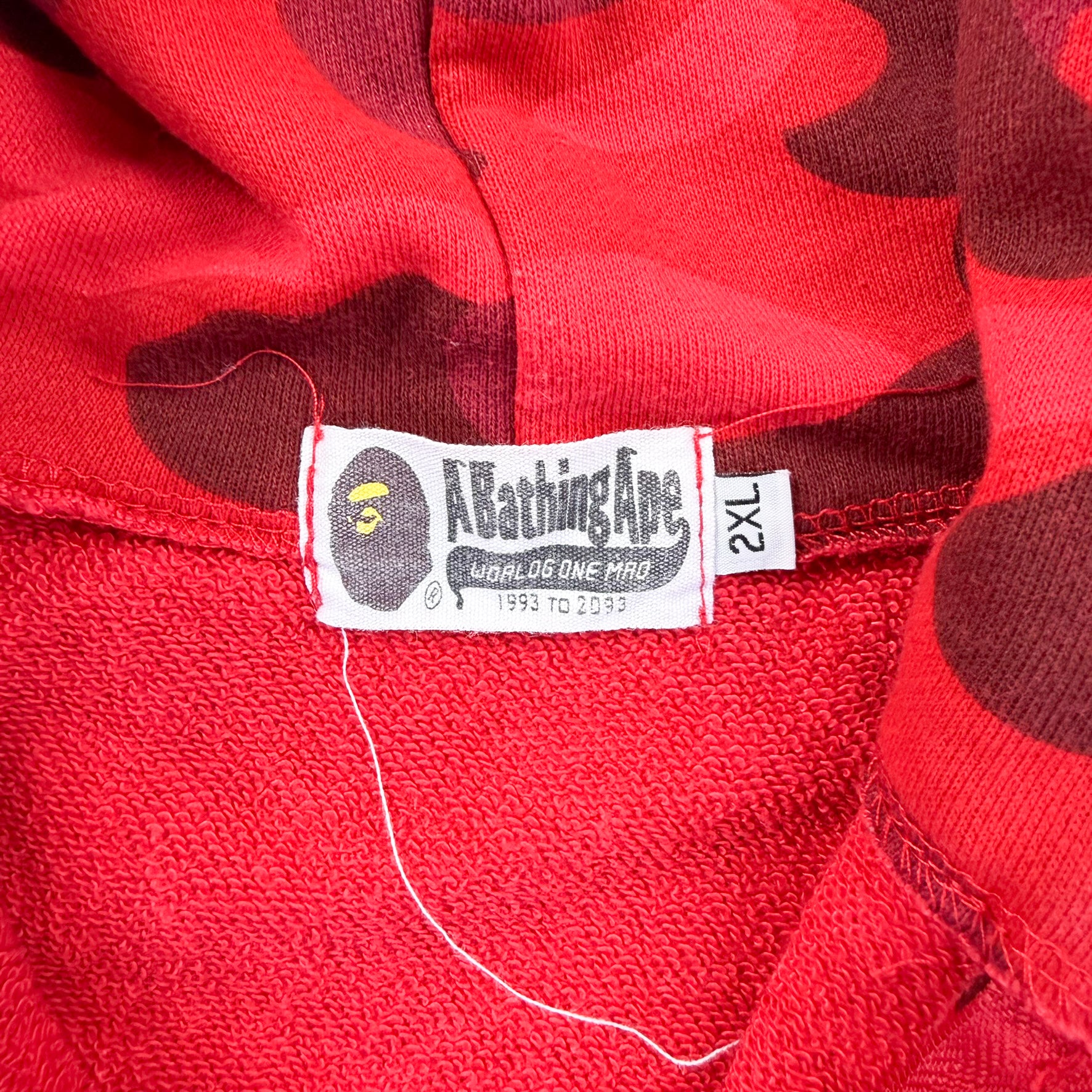 F- BAPE Camo Ponr Camo Shark Full Zip Hoodie