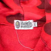 F- BAPE Camo Ponr Camo Shark Full Zip Hoodie