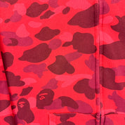 F- BAPE Camo Ponr Camo Shark Full Zip Hoodie