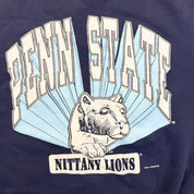 F- Vintage Penn State  Nittany Lions Graphic Made In USA Crewneck