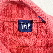 F- Vintage 90s Gap Turtle Neck Style Knit Sweater