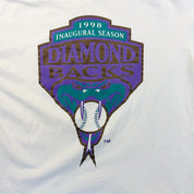 F- Vintage '98 Arizona Diamondback MLB Inaugural Season Single Stitch Tee