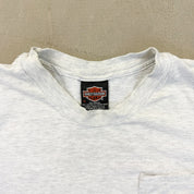 F- Vintage '97 Harley Davidson Savannah Single Stitch Pocket Tee