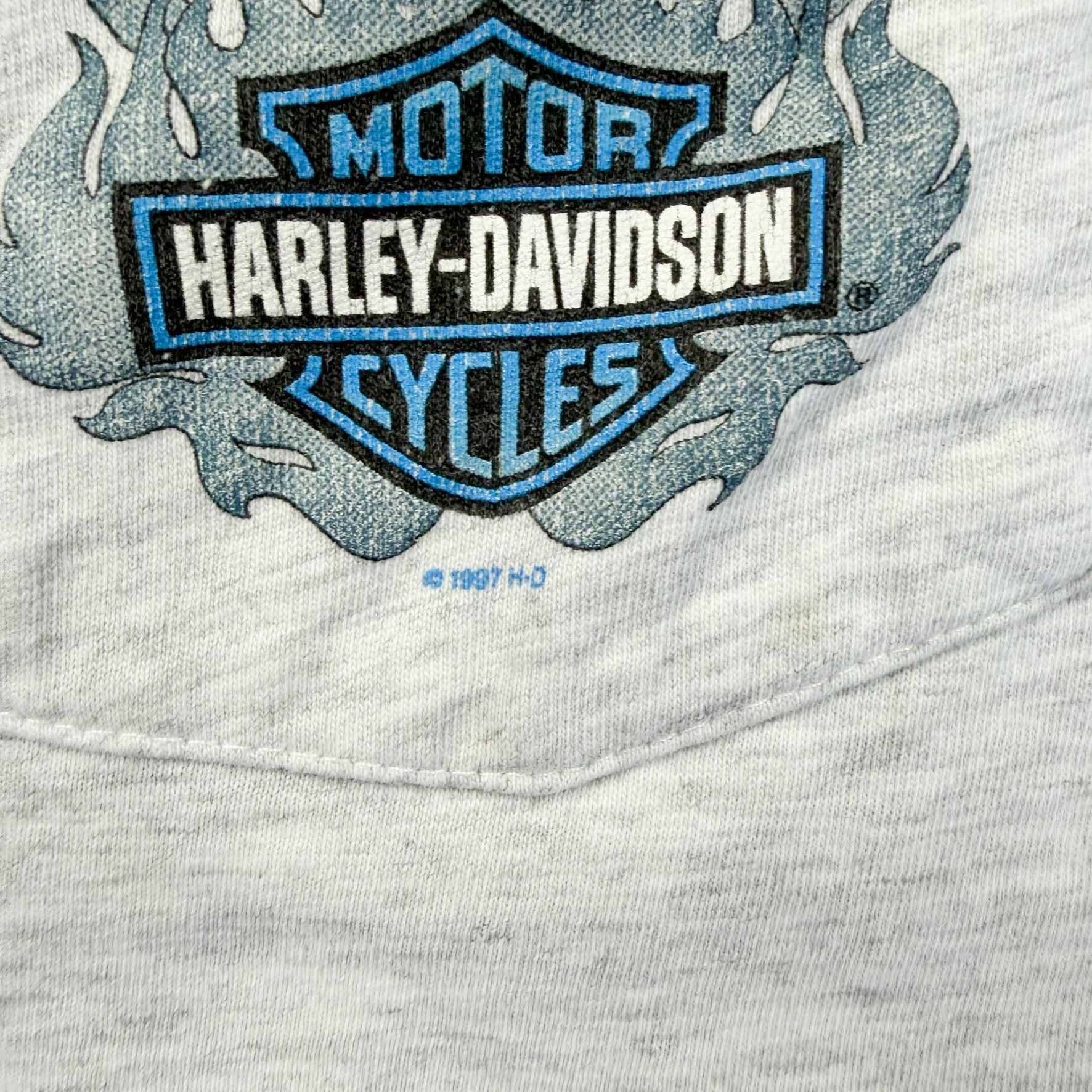 F- Vintage '97 Harley Davidson Savannah Single Stitch Pocket Tee