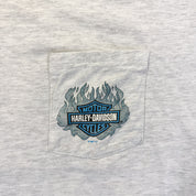 F- Vintage '97 Harley Davidson Savannah Single Stitch Pocket Tee