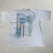 Vintage '11 Harley Davidson Sturgis South Dakota Jumbo Print Graphic Made In USA Tee - 2XL