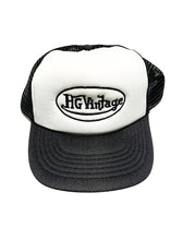 Load image into Gallery viewer, HG Vintage Black Dutch Trucker Hat
