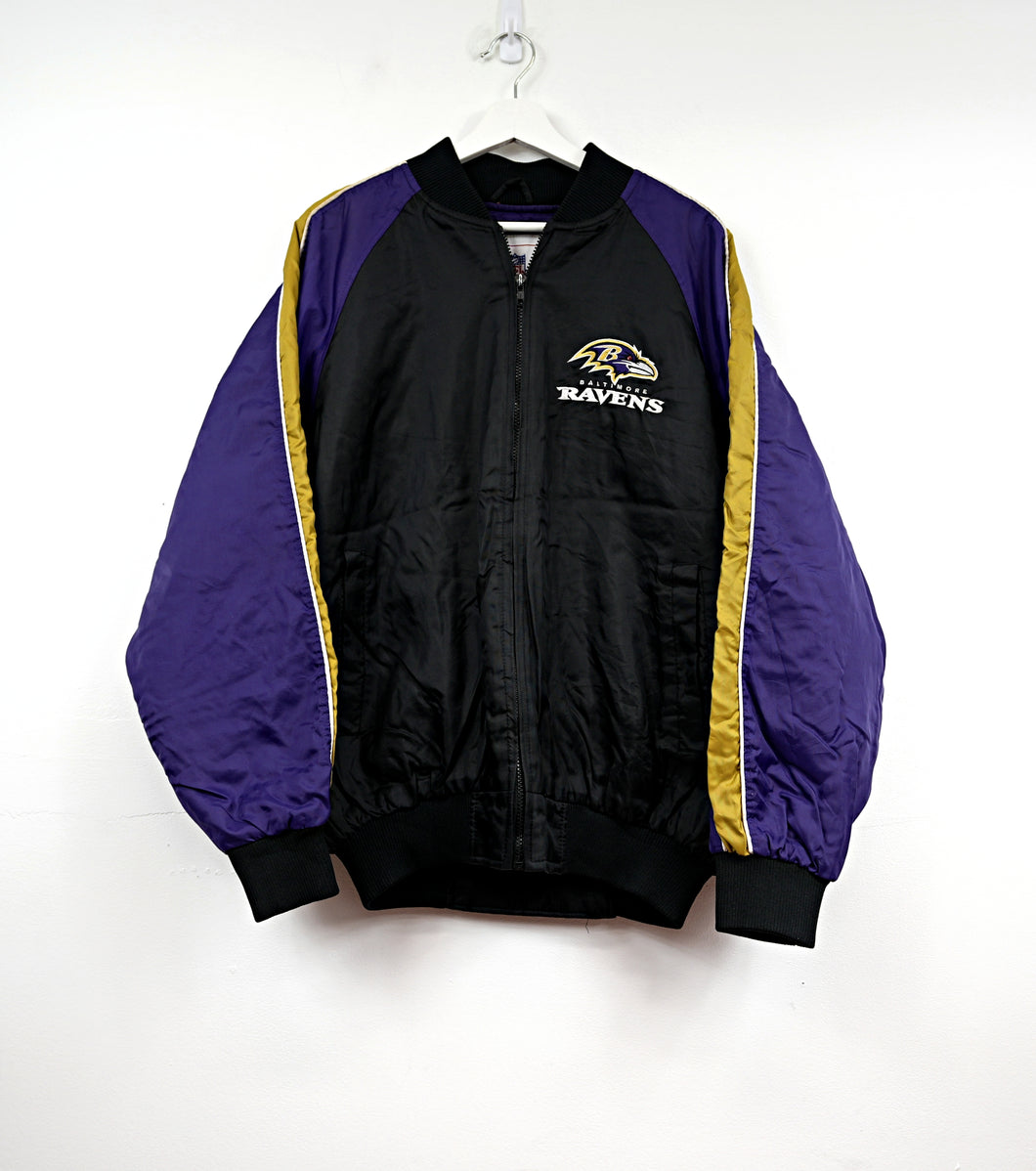 Baltimore Ravens Embroidered Vintage NFL Bomber Jacket