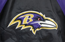 Load image into Gallery viewer, Baltimore Ravens Embroidered Vintage NFL Bomber Jacket
