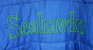 Seattle Seahawks Embroidered Vintage NFL Reversible Jacket