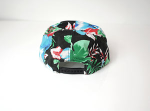 Bahamas Floral Snap-Back Vintage Hat