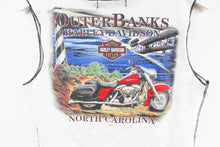 Load image into Gallery viewer, Haus Of Mojo Reworked Vintage Harley Davidson North Carolina Screaming Eagle Design Double Stitch Crop Top
