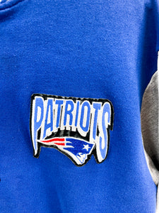 New England Patriots Majestic Cotton Bomber Jacket