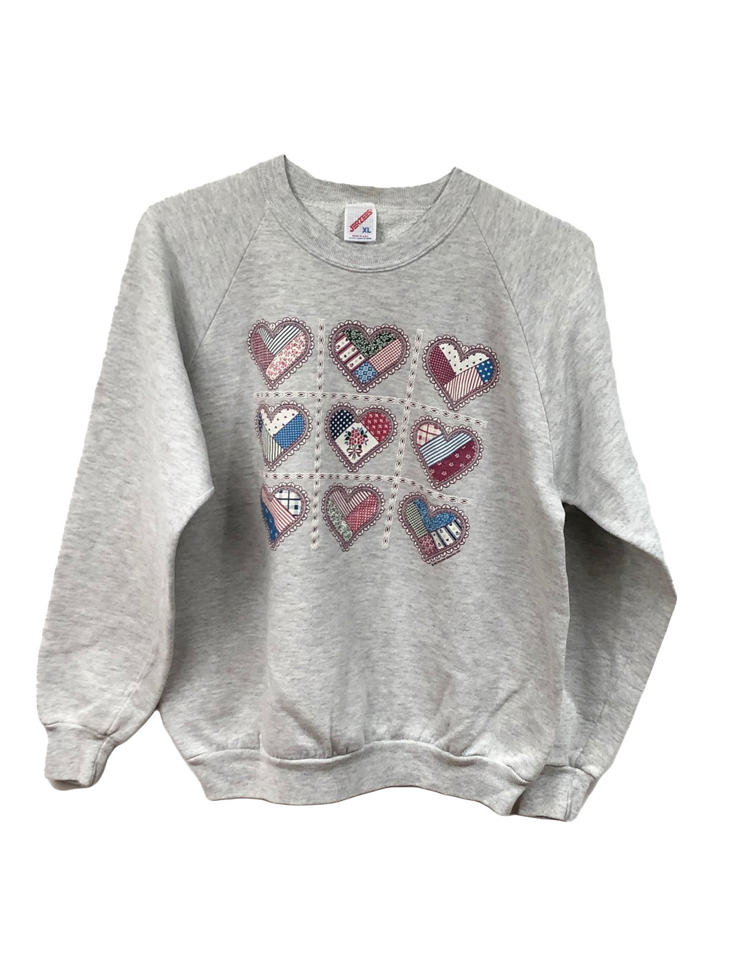 93 Crochet Hearts Crewneck