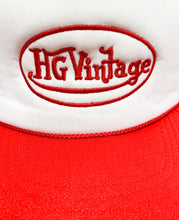 Load image into Gallery viewer, HG Vintage Red Dutch Trucker Hat
