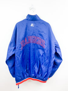 New York Rangers 90's Starter Windbreaker Pullover Jacket