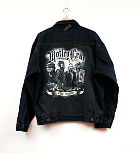 HOM Reworks Mötley Crüe Garment Dyed Denim Jacket